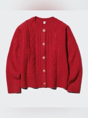 Uniqlo Soufflé Yarn Cardigan